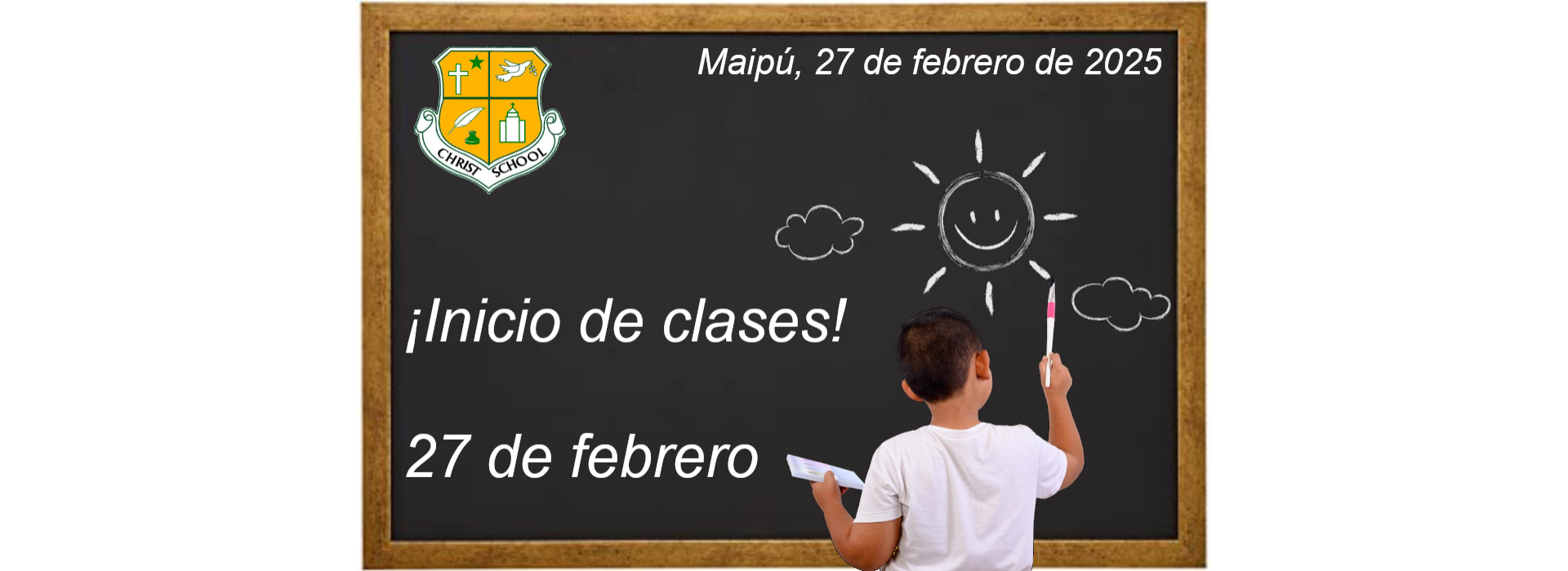 Inicio de Clases 27 de febrero